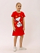 Платье "Мульти" Красный арт. дк290к